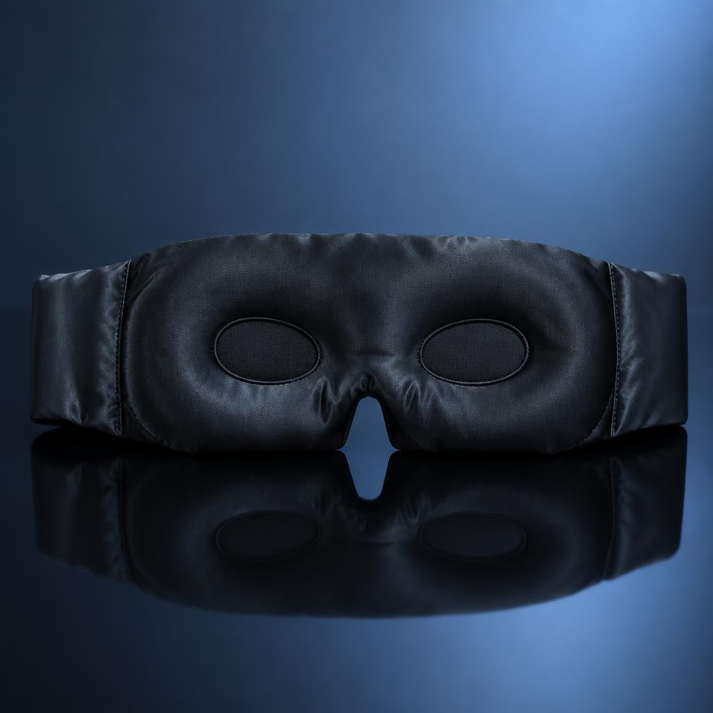 Luxury Silk Sleep Mask – 100% Blackout & Zero Eye Pressure